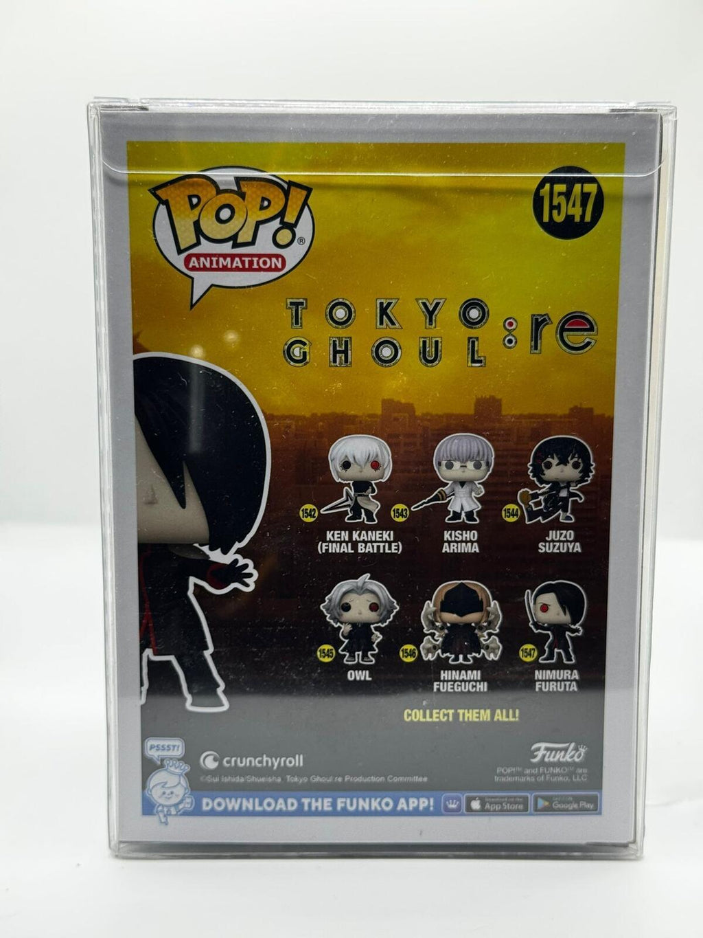 Funko Pop! Animation Tokyo Ghoul:re Nimura Furuta Vinyl Figure #1547
