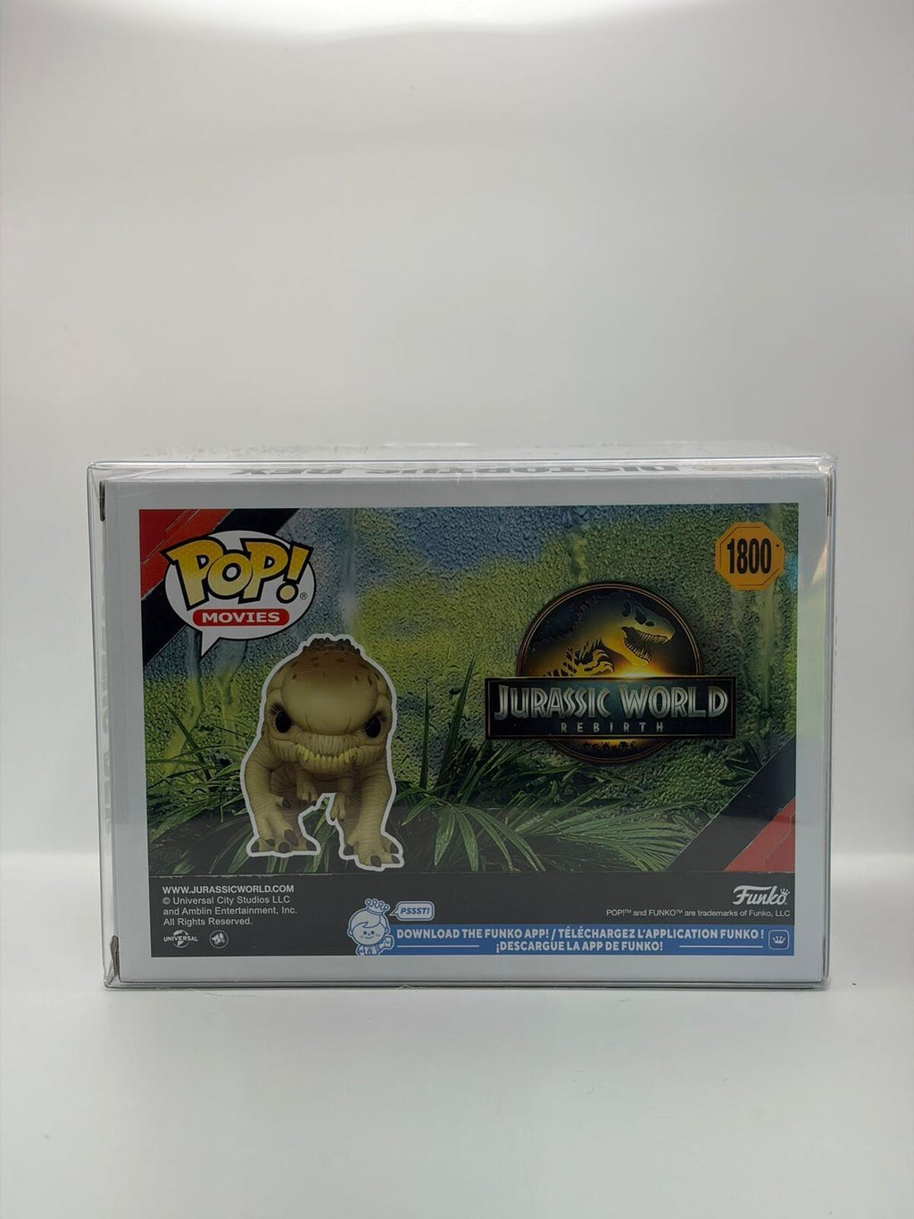 Funko Pop! Movies Jurassic World Distortus Rex Vinyl Figure #1800