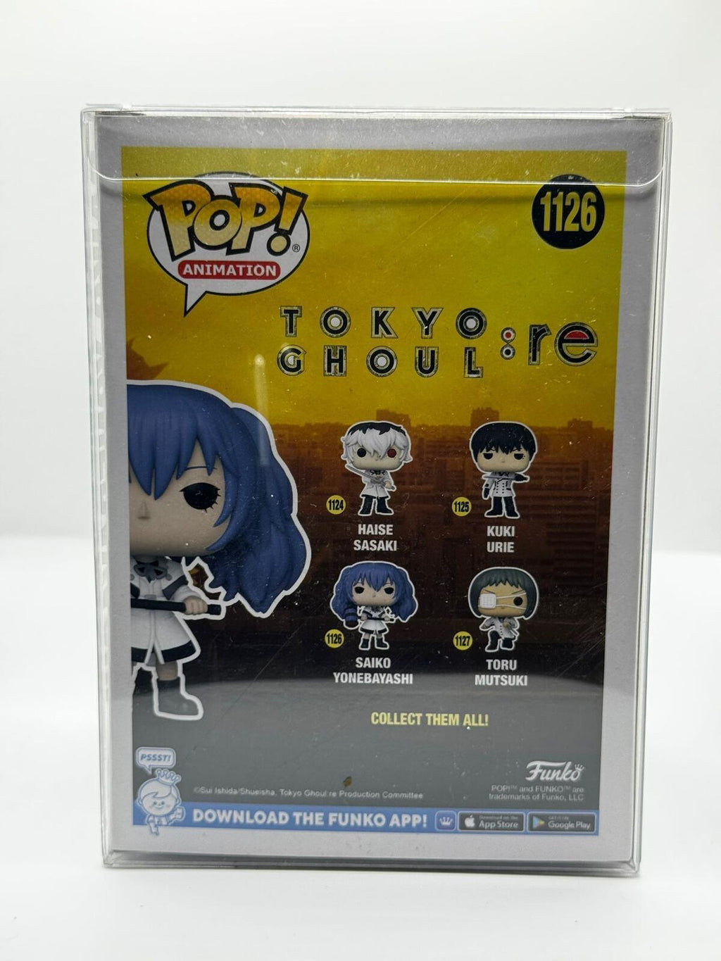 Funko Pop! Animation Tokyo Ghoul:re Saiko Yonebayashi #1126 Vinyl Figure