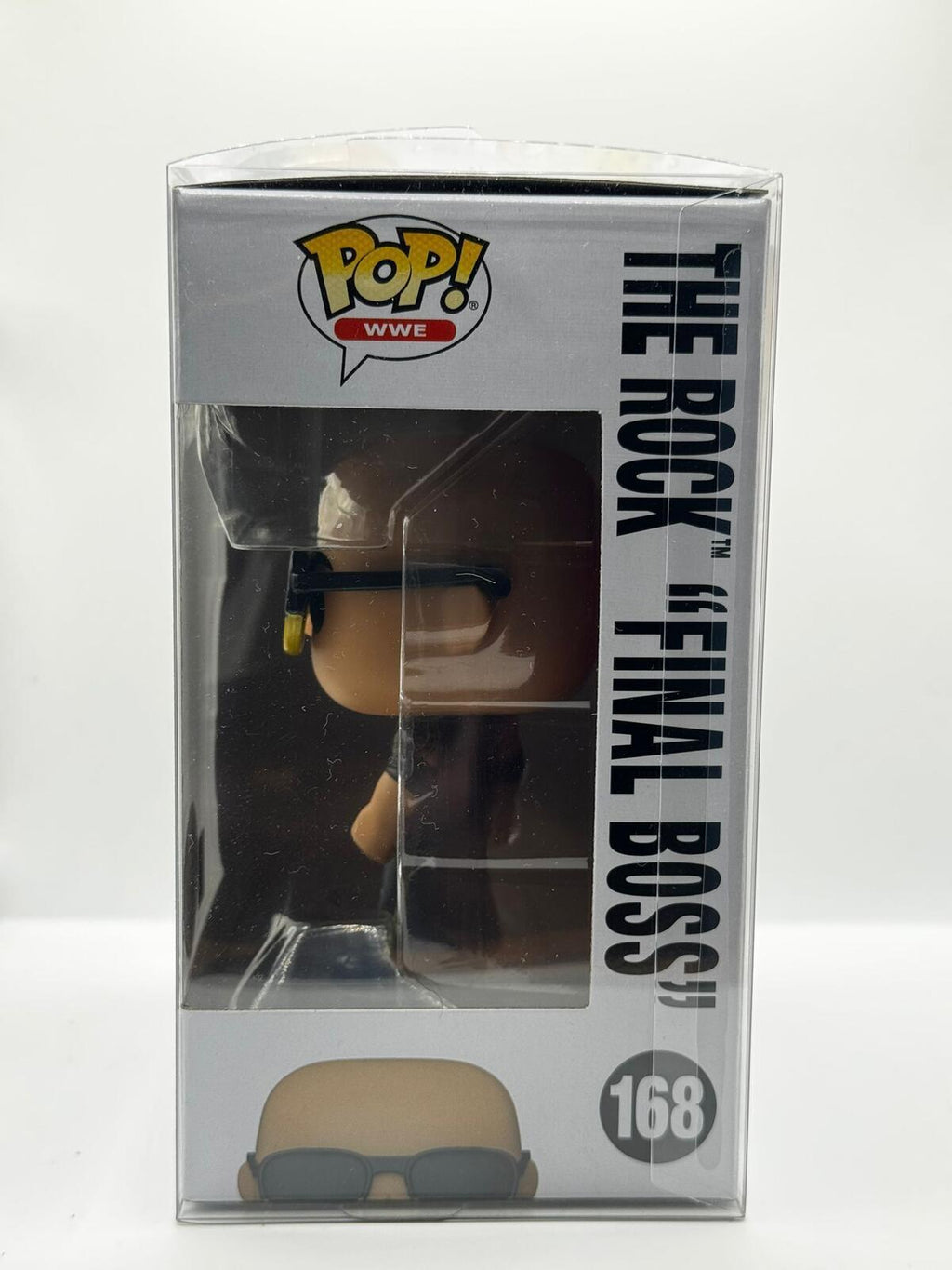 Funko Pop WWE The Rock "Final Boss" Vinyl Figure #168 Special Edition