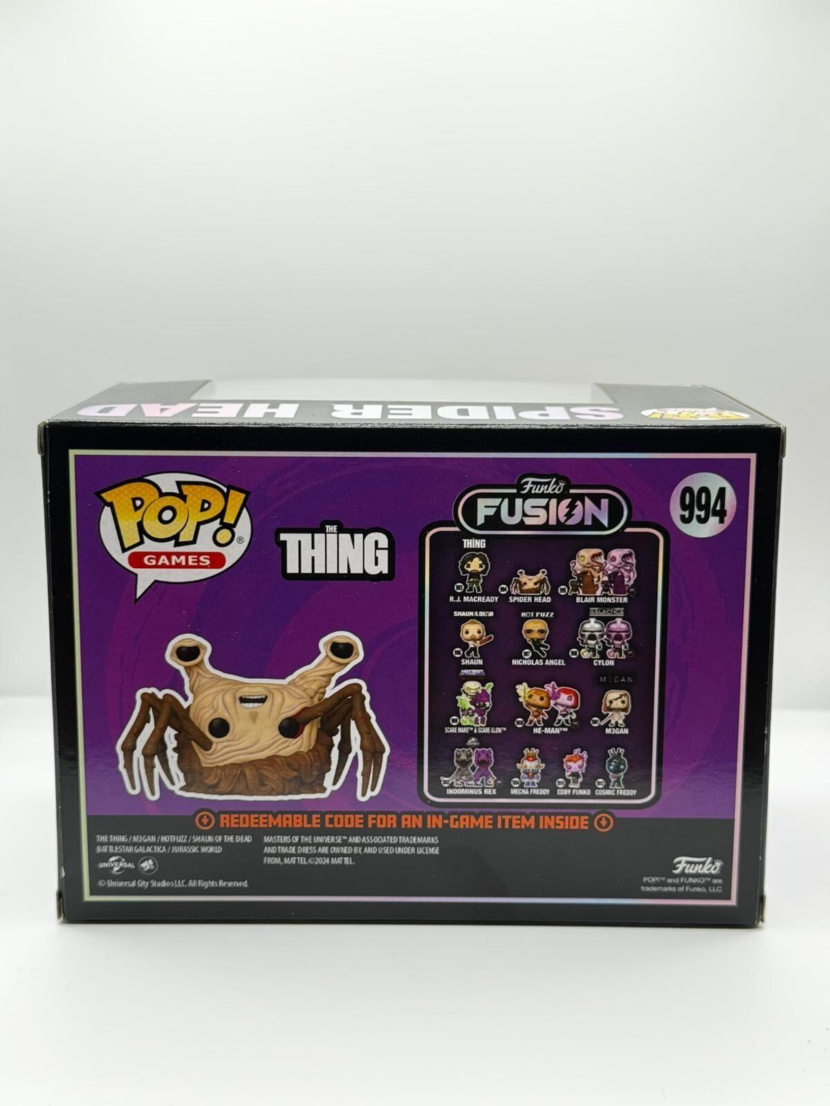 Funko Pop! Games The Thing Spider Head Exclusive Vinyl Figure #994